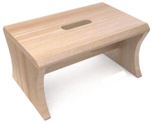 Hocker Schemel aus Holz, Hartholz, Buche , stabil und kippelsicher, geölt NEU