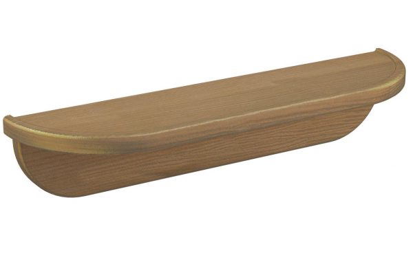 Wandboard Badezimmer Spiegelbrett Brett Ablage Holzablage mit Vertiefung NEU