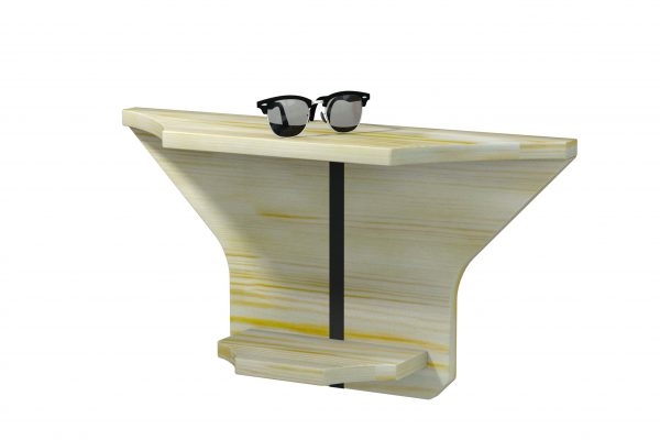 Design Wandregal Wohnzimmer Brett Wandboard Ablage Holzablage Kiefer massiv NEU