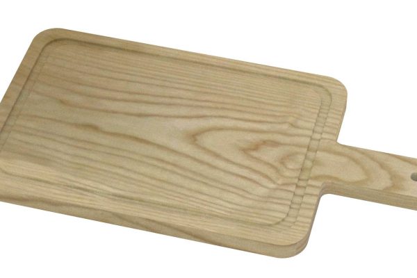Schneidebrett Schneidbrett aus Holz Massivholz Esche NEU