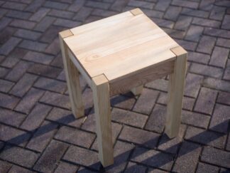 Hocker Sitzhocker aus Holz, Hartholz, Esche, stabil, geölt NEU